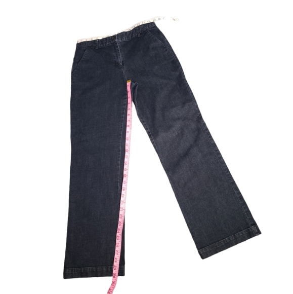 Talbots Stretch Straight Leg High Rise Jeans Size 8 - Picture 3 of 8